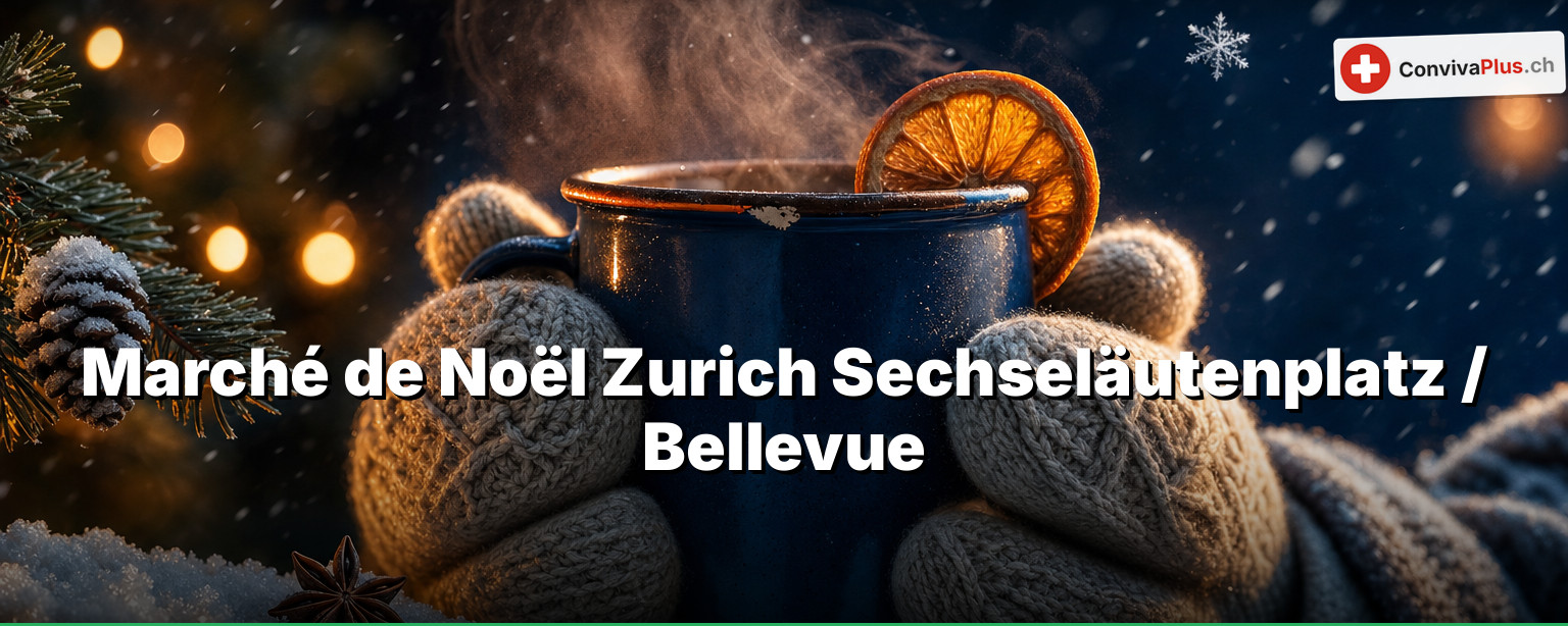 Marché de Noël du Bellevue à Zurich : la place est restée, le nom non