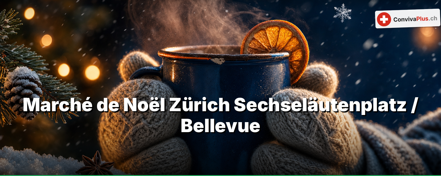 Marché de Noël du Bellevue à Zurich : la place est restée, le nom non