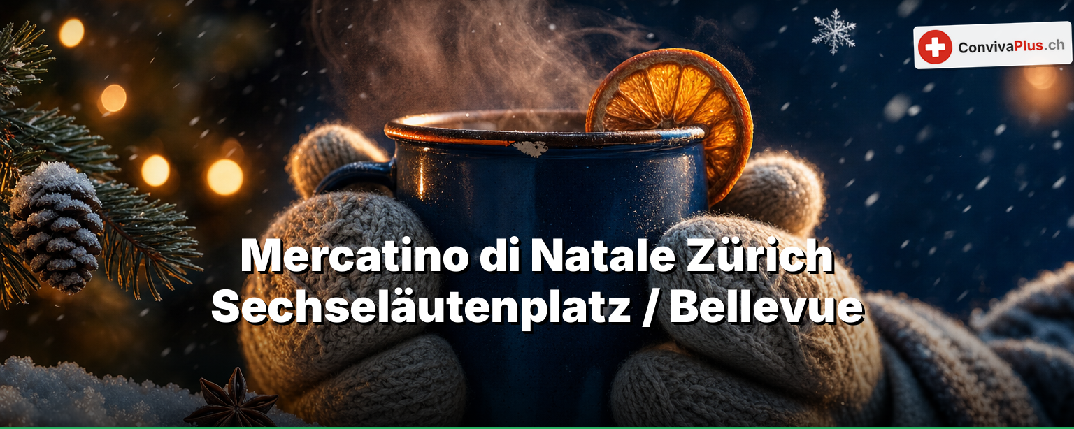 Mercatino di Natale Bellevue Zurigo: la piazza è rimasta, il nome no