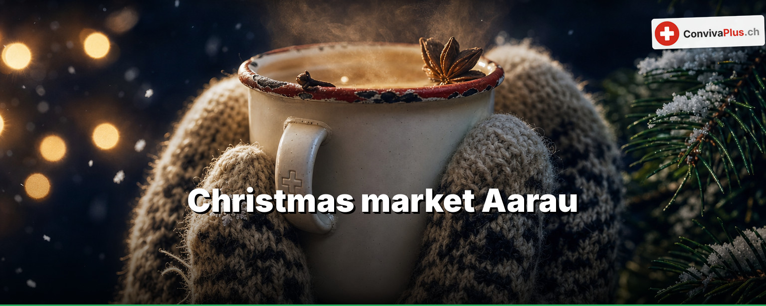 Advent i de Altstadt Aarau: the stalls close, the tavern does not