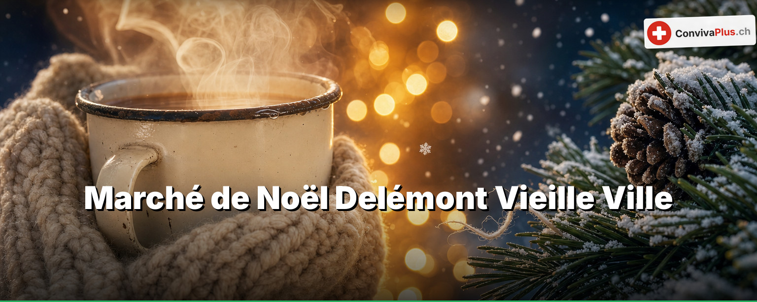 Marché de Noël de Delémont : pas une place, mais une vieille ville – et une zone rien que pour manger