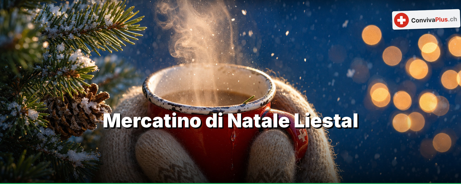 Mercatino di Natale di Liestal: l'ora dopo la chiusura delle bancarelle — e il giorno in cui sparisce