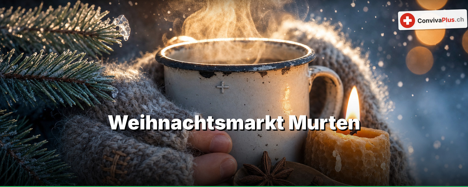 Weihnachtsmarkt Murten: Der Markt mit Dach — drei Tage unter den Lauben