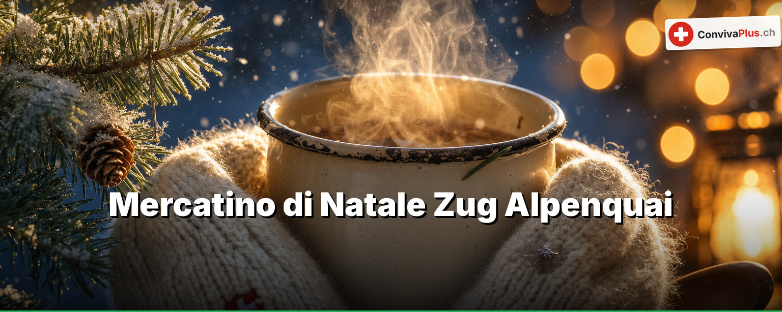 Mercatino di Zugo all'Alpenquai: chi arriva a mezzogiorno vede metà dell'area