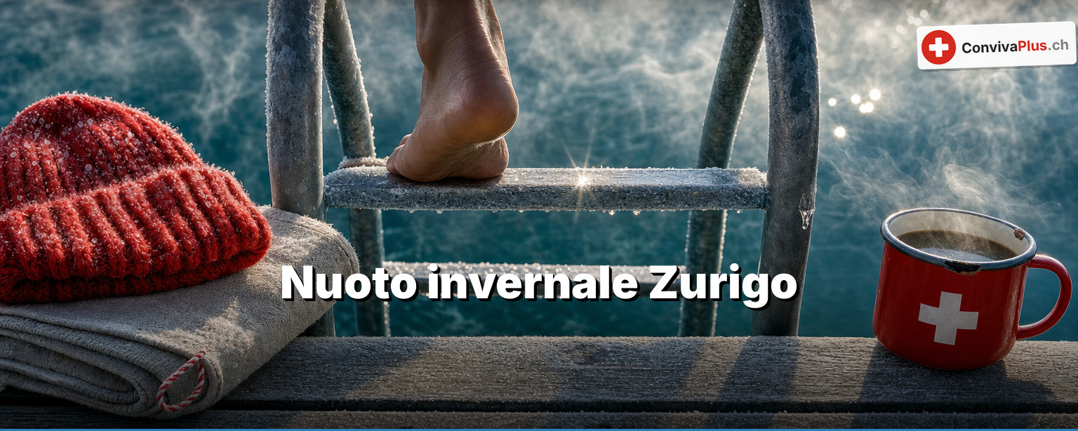 Nuoto invernale a Zurigo: dove vegliano i bagnini, dove la Limmat diventa una linea di partenza una volta all'anno
