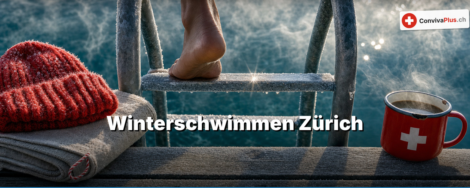 Winterschwimmen Zürich: Wo Rettungsschwimmer wachen, wo die Limmat einmal im Jahr zur Startbahn wird